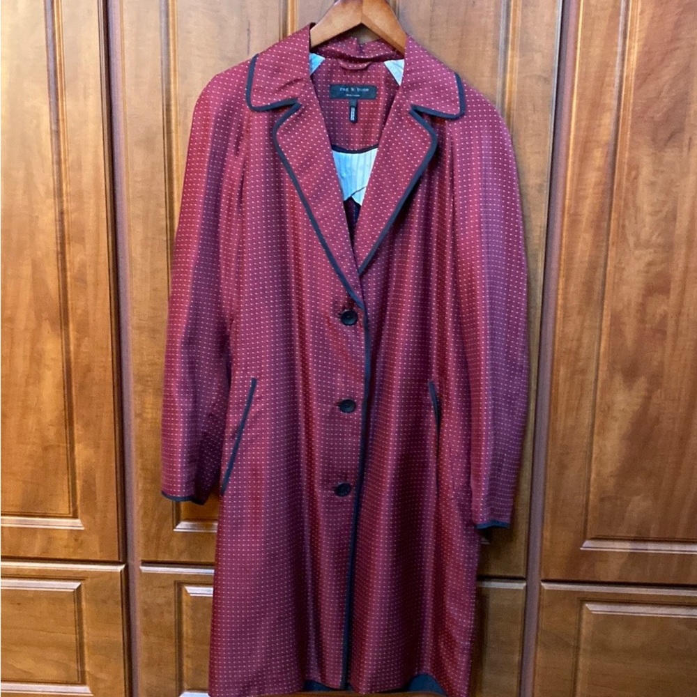 Rag & Bone silk duster coat